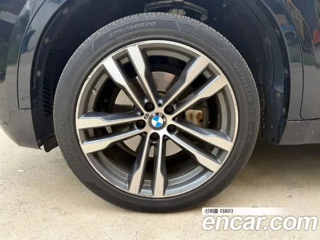 BMW X6 2019 — 160 400 км, чёрный, Корея — под ключ — фото 5