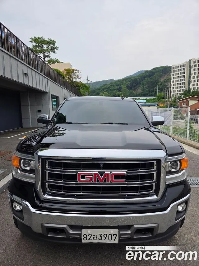 GMC SIERRA 2014 — 95 929 км, чёрный, Корея — под ключ — фото 2