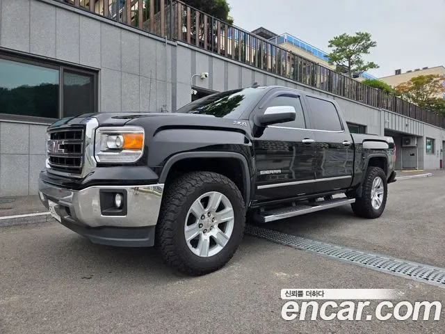 GMC SIERRA 2014 — 95 929 км, чёрный, Корея — под ключ — фото 3
