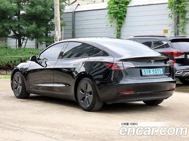 TESLA MODEL 3 2022 — 29 400 км, чёрный, Корея — под ключ — фото 3