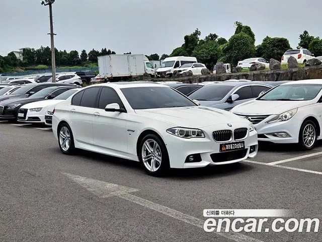 BMW 5 SERIES 2016 — 98 000 км, белый, Корея — под ключ — фото 2