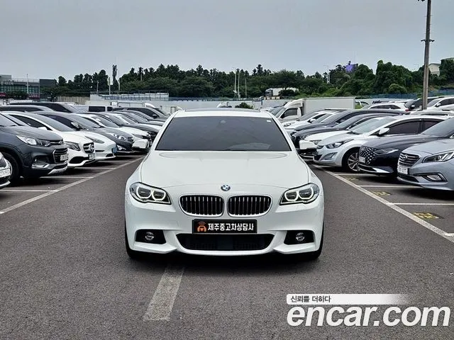 BMW 5 SERIES 2016 — 98 000 км, белый, Корея — под ключ — фото 5