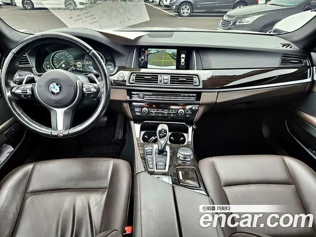 BMW 5 SERIES 2016 — 98 000 км, белый, Корея — под ключ — фото 7