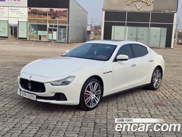 MASERATI GHIBLI — из Кореи под ключ