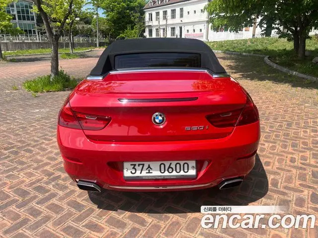BMW 6 SERIES 2016 — 69 000 км, красный, Корея — под ключ — фото 4