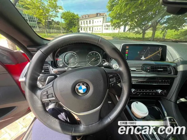 BMW 6 SERIES 2016 — 69 000 км, красный, Корея — под ключ — фото 8