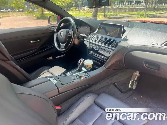 BMW 6 SERIES 2016 — 69 000 км, красный, Корея — под ключ — фото 10