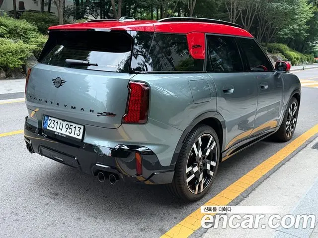 MINI COOPER S COUNTRYMAN 2024 — 21 500 км, бирюзовый, Корея — под ключ — фото 2