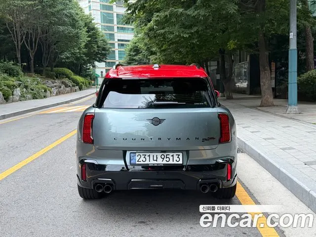 MINI COOPER S COUNTRYMAN 2024 — 21 500 км, бирюзовый, Корея — под ключ — фото 4