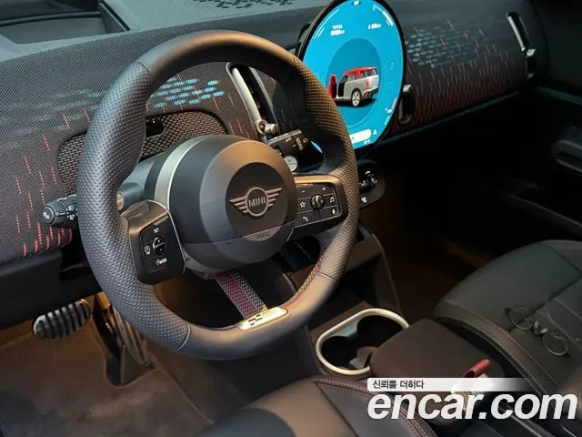 MINI COOPER S COUNTRYMAN 2024 — 21 500 км, бирюзовый, Корея — под ключ — фото 9