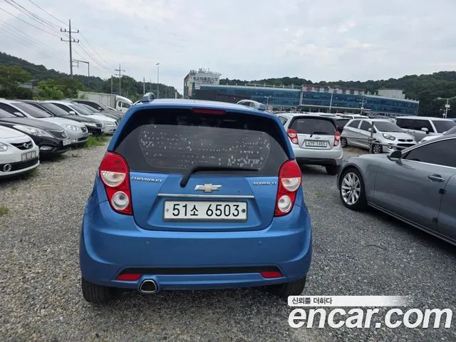 CHEVROLET SPARK 2014 — 171 443 км, синий, Корея — под ключ — фото 4