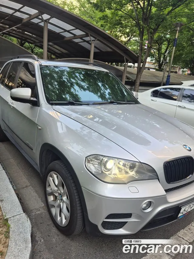 BMW X5 2013 — 132 000 км, серебристый, Корея — под ключ — фото 11