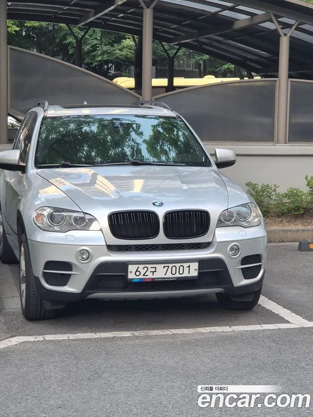 BMW X5 2013 — 132 000 км, серебристый, Корея — под ключ — фото 7