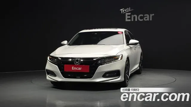 HONDA ACCORD 1 (0 ПОК.) 2018 — 77 257 км, белый, Корея — под ключ — фото 3