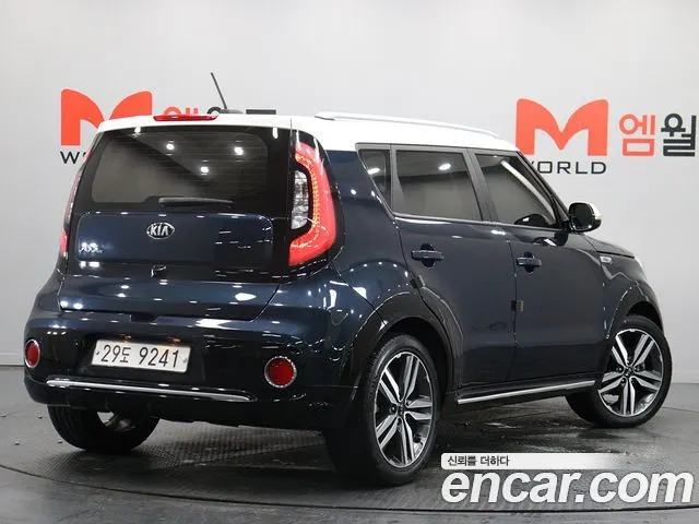 KIA SOUL 2017 — 67 717 км, синий, Корея — под ключ — фото 3
