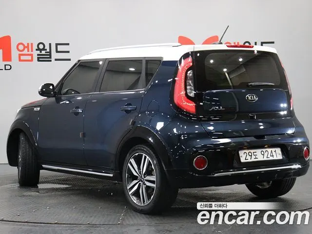 KIA SOUL 2017 — 67 717 км, синий, Корея — под ключ — фото 4