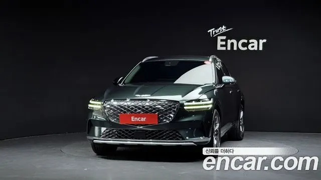 GENESIS ELECTRIFIED GV70 2022 — 66 513 км, тёмно-зелёный, Корея — под ключ — фото 3
