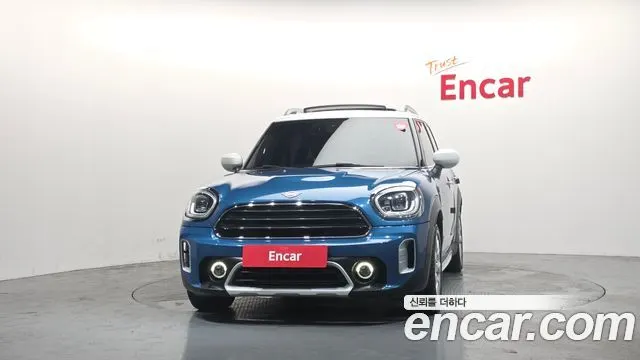 MINI COOPER D COUNTRYMAN 2021 — 131 640 км, синий, Корея — под ключ — фото 3