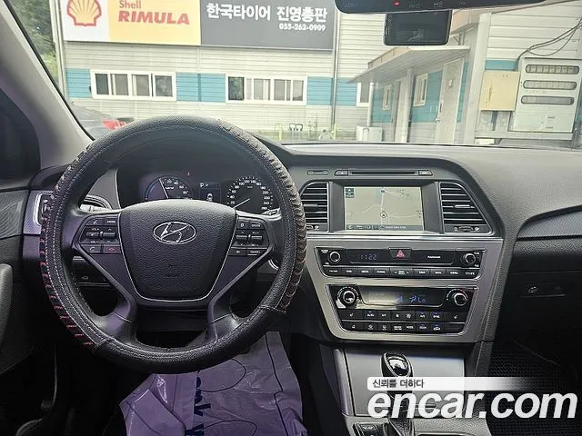 HYUNDAI SONATA HYBRID 2015 — 103 100 км, Корея — под ключ — фото 6