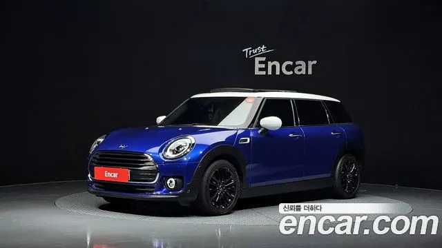 MINI COOPER CLUBMAN 2020 — 33 859 км, синий, Корея — под ключ — фото 1
