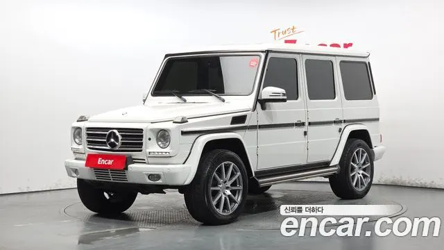 MERCEDES-BENZ G-CLASS W463 2015 — 73 069 км, белый, Корея — под ключ — фото 1