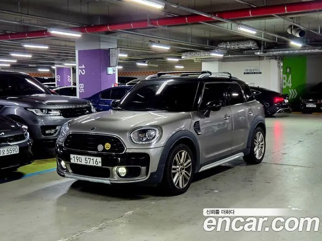 MINI COOPER COUNTRYMAN 2018 — 66 654 км, серый, Корея — под ключ — фото 3