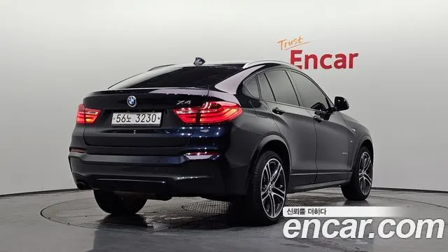 BMW X4 2017 — 162 111 км, синий, Корея — под ключ — фото 2