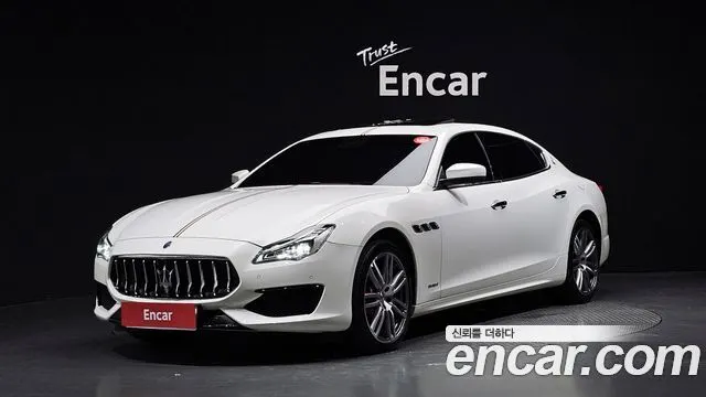 MASERATI QUATTROPORTE 2018 — 97 687 км, белый, Корея — под ключ — фото 11