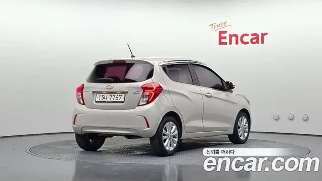 CHEVROLET SPARK 2016 — 91 899 км, белый-перламутр, Корея — под ключ — фото 2