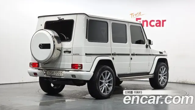 MERCEDES-BENZ G-CLASS W463 2015 — 73 069 км, белый, Корея — под ключ — фото 2