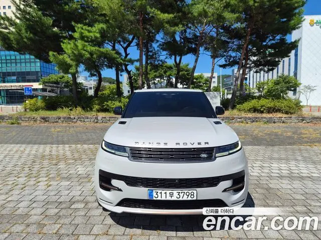 LAND ROVER RANGE ROVER SPORT 2023 — 56 000 км, серебристо-серый, Корея — под ключ — фото 2