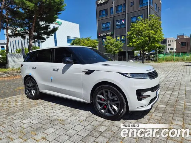 LAND ROVER RANGE ROVER SPORT 2023 — 56 000 км, серебристо-серый, Корея — под ключ — фото 3
