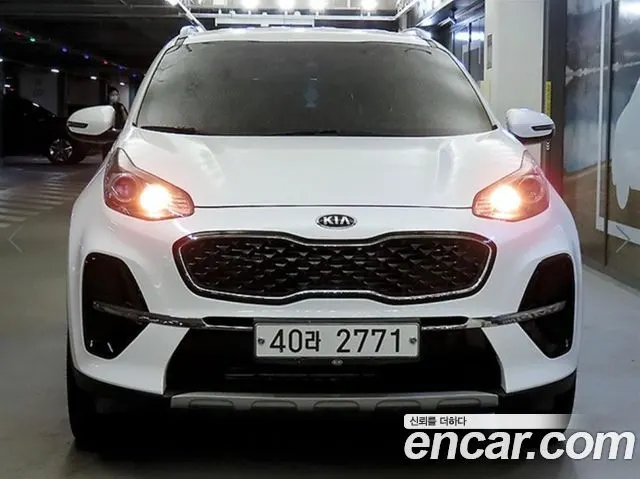 KIA SPORTAGE THE BOLD 2019 — 137 664 км, белый, Корея — под ключ — фото 2
