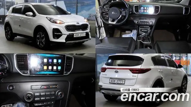 KIA SPORTAGE THE BOLD 2019 — 137 664 км, белый, Корея — под ключ — фото 12