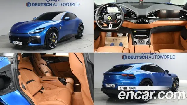 Ferrari Purosangue — из Кореи под ключ