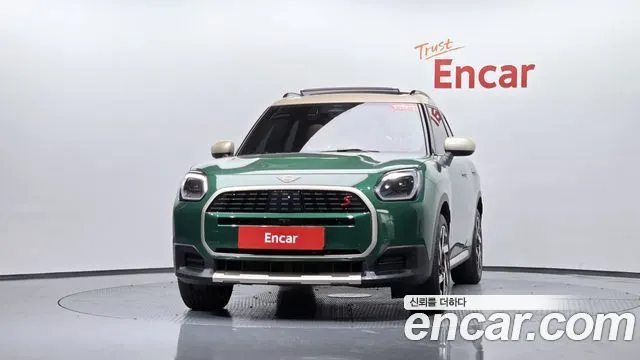 MINI COOPER S COUNTRYMAN 2024 — 21 304 км, тёмно-зелёный, Корея — под ключ — фото 3
