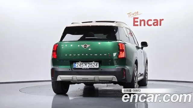 MINI COOPER S COUNTRYMAN 2024 — 21 304 км, тёмно-зелёный, Корея — под ключ — фото 4