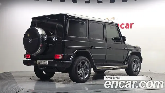 MERCEDES-BENZ G-CLASS W463 2013 — 123 828 км, чёрный, Корея — под ключ — фото 2