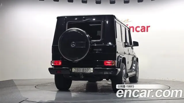 MERCEDES-BENZ G-CLASS W463 2013 — 123 828 км, чёрный, Корея — под ключ — фото 4