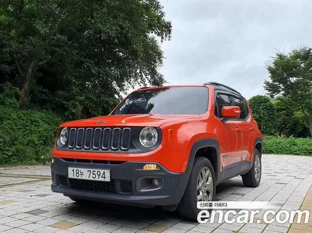 JEEP RENEGADE 2016 — 67 411 км, Корея — под ключ — фото 1