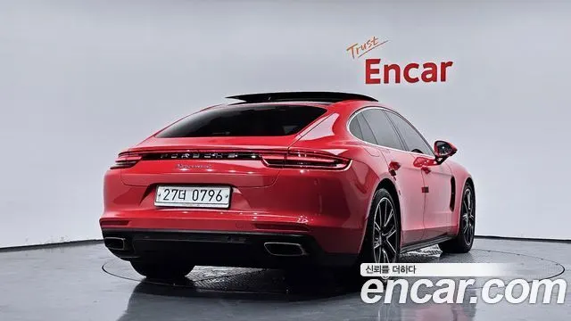 PORSCHE PANAMERA 2019 — 70 900 км, красный, Корея — под ключ — фото 2