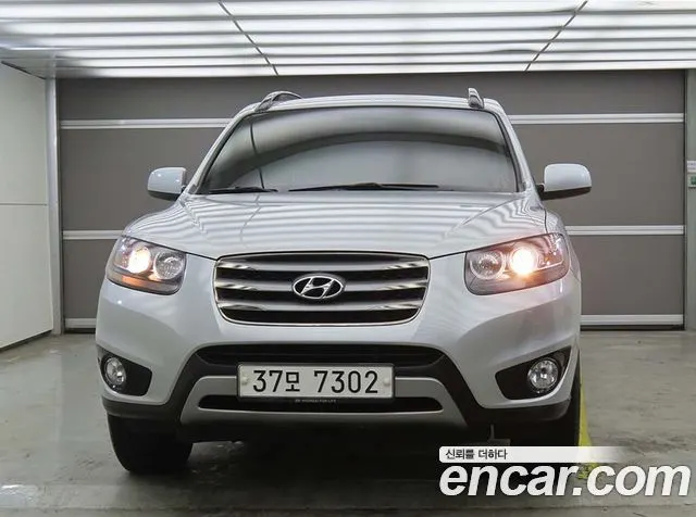 HYUNDAI SANTA FE 2012 — 136 270 км, серебристый, Корея — под ключ — фото 2