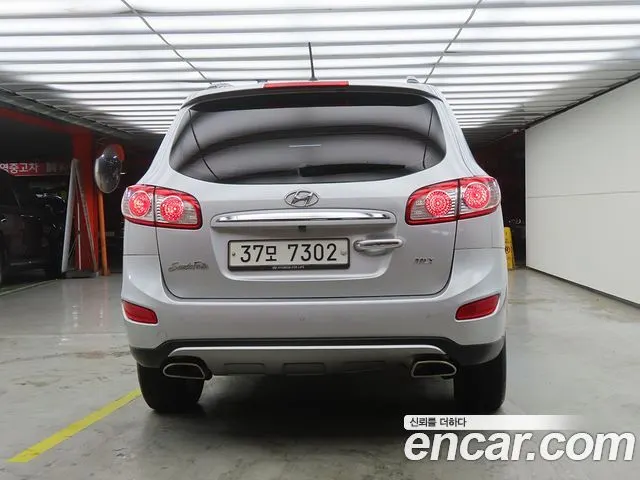 HYUNDAI SANTA FE 2012 — 136 270 км, серебристый, Корея — под ключ — фото 3
