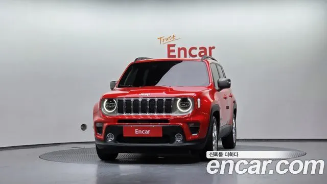 JEEP RENEGADE 2020 — 47 594 км, красный, Корея — под ключ — фото 3