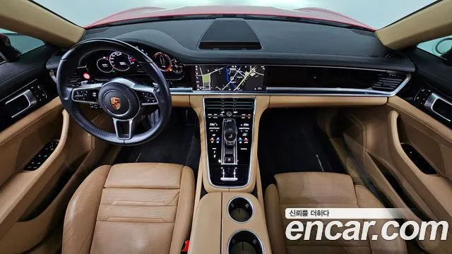 PORSCHE PANAMERA 2019 — 70 900 км, красный, Корея — под ключ — фото 7