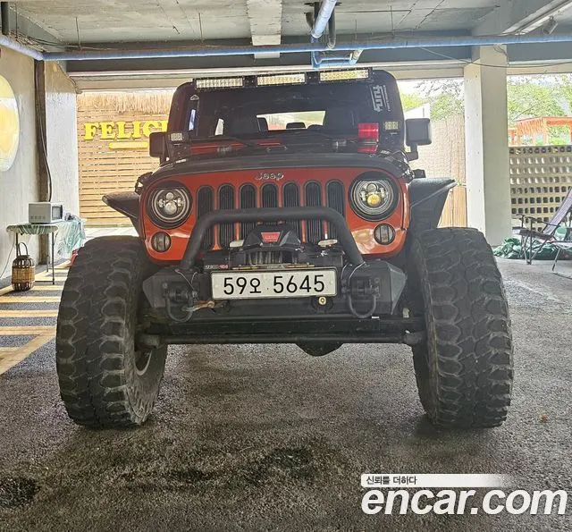 JEEP WRANGLER 2014 — 98 622 км, оранжевый, Корея — под ключ — фото 3