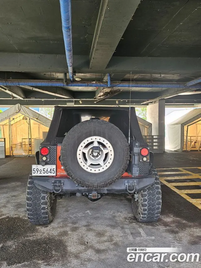 JEEP WRANGLER 2014 — 98 622 км, оранжевый, Корея — под ключ — фото 4