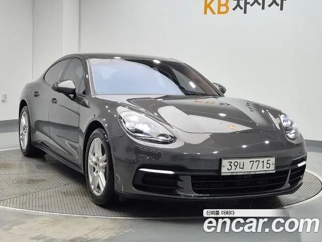 PORSCHE PANAMERA 2018 — 89 628 км, серый, Корея — под ключ — фото 3