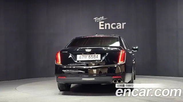 CADILLAC CT6 2018 — 85 604 км, чёрный, Корея — под ключ — фото 4