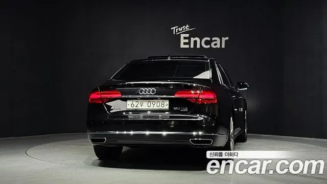 AUDI A8 2015 — 321 468 км, чёрный, Корея — под ключ — фото 4